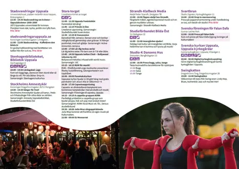 Bild på programbilagan för Kulturnatten 2024.